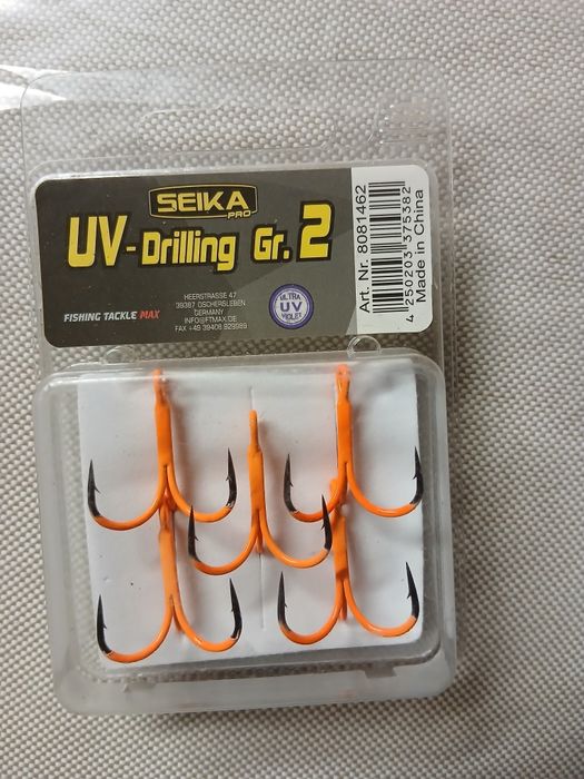 Nowe kotwiczki wędkarskie seika