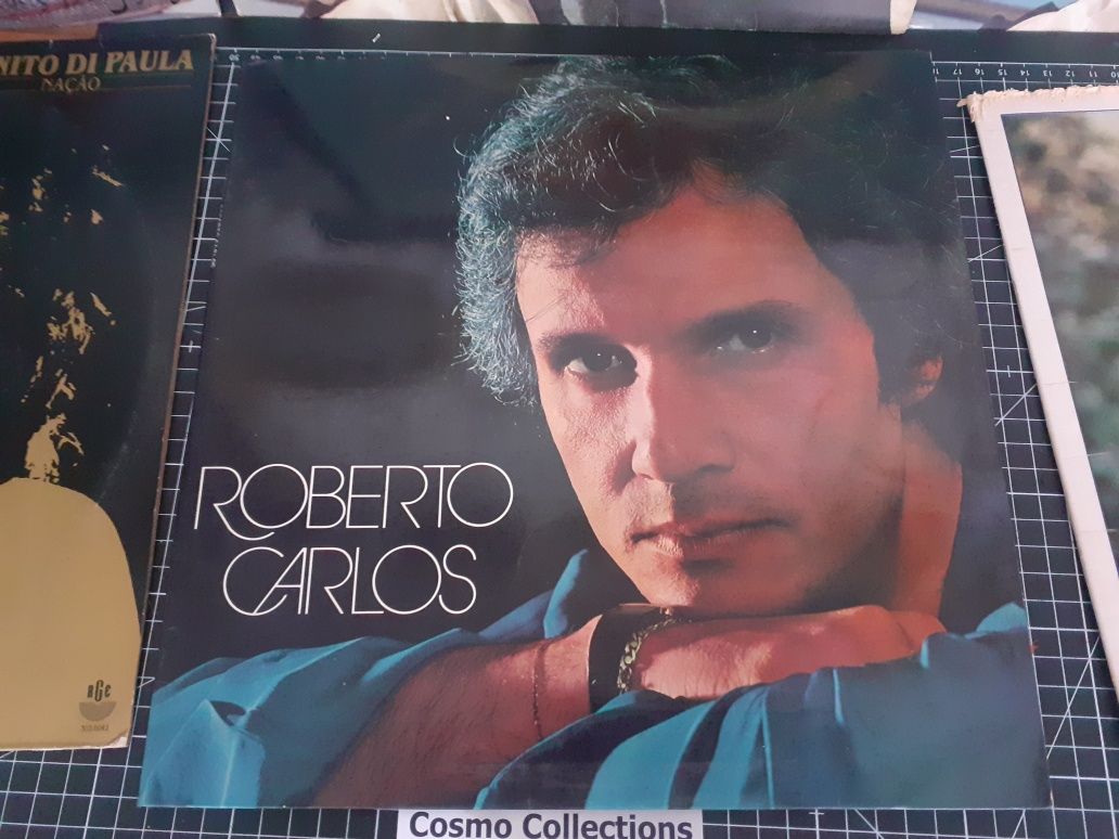 Disco de Vinil MPB Roberto Carlos,  Benito de Paula e Wando. LP 33rpm