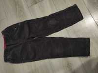 spodnie chłopięce brązowe sztruksowe 110 cm 4-5 lat