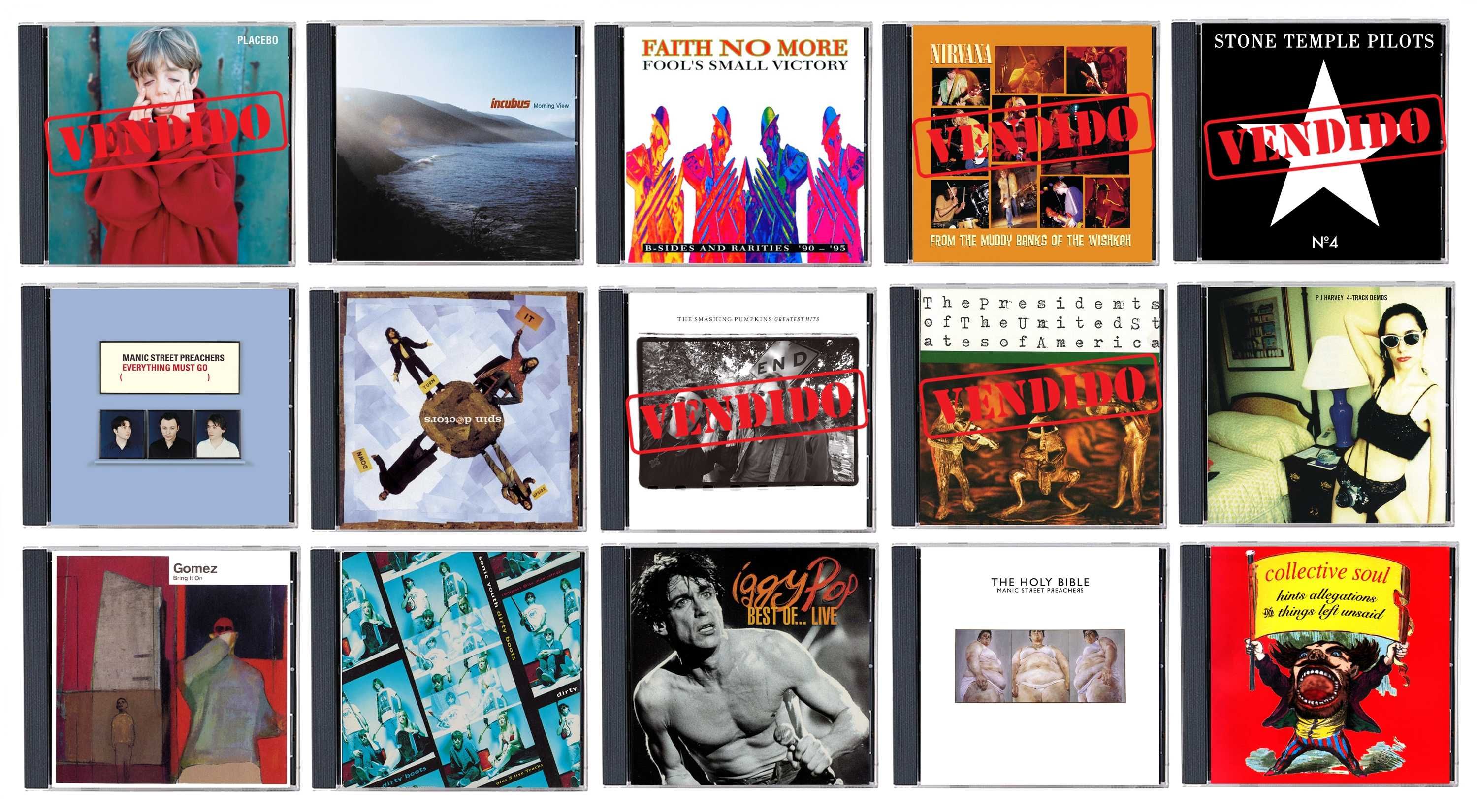 Rock Alternativo, Indie, Rock: Lote de 60 CD's [7]