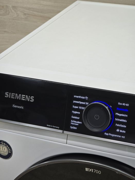 Пральна машина Siemens iq700 2024р Топ.стан 9кг підсвітка Wifi