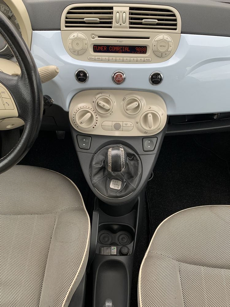 Fiat 500 1.3 diesel multijet lounge// motor corrente// AC// Sens Est T