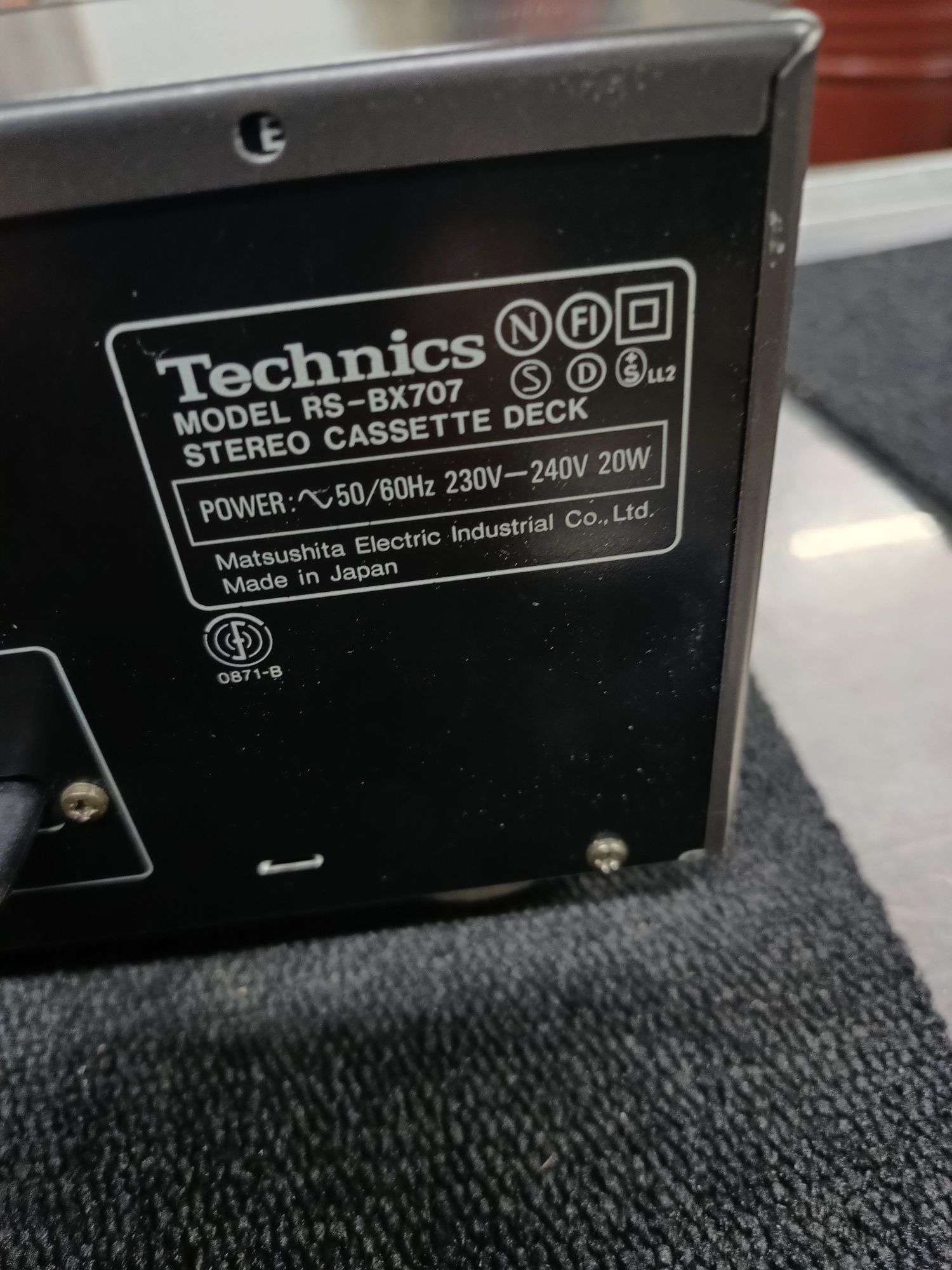 Technics RS-BX707