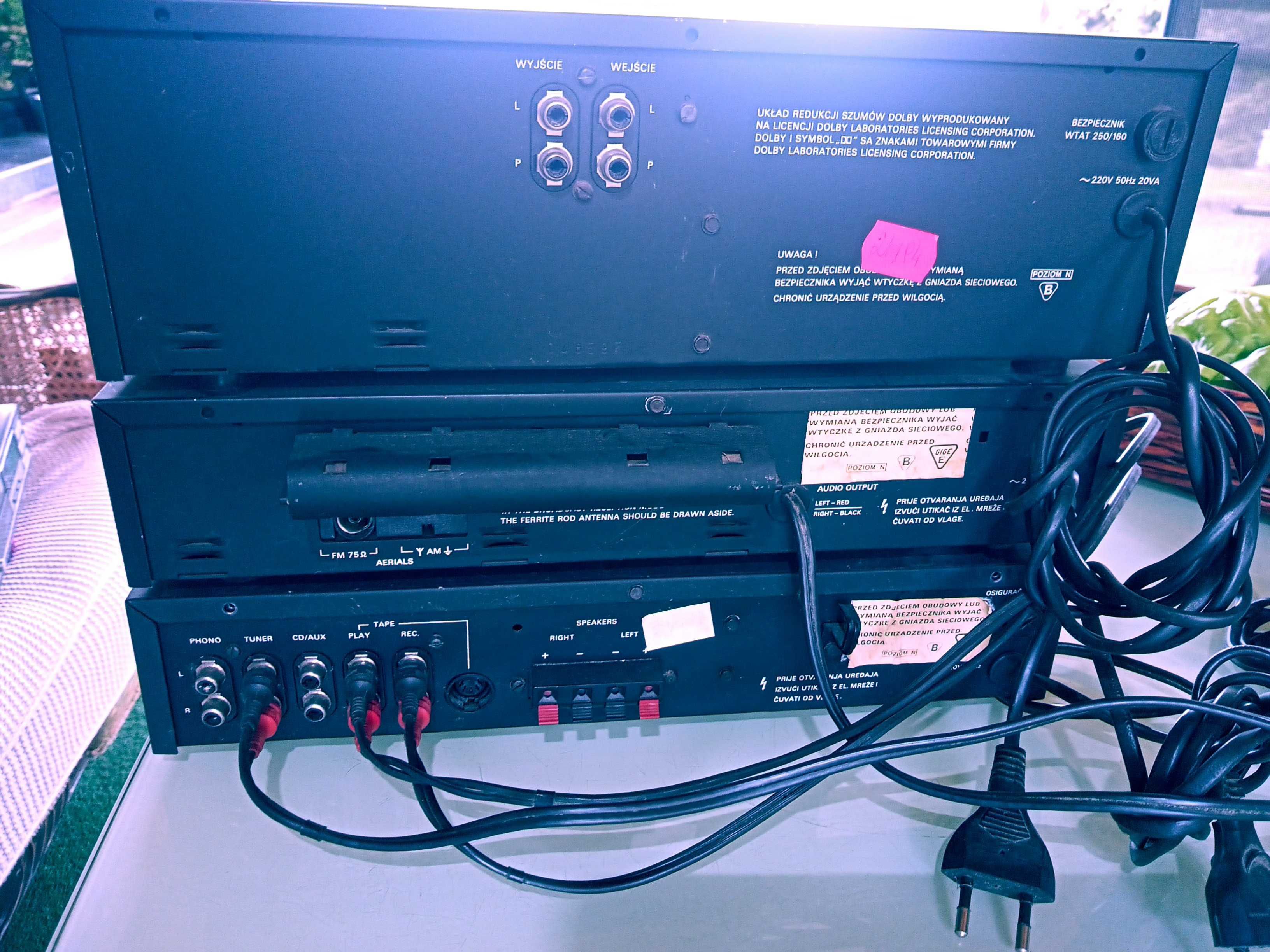 Unitra Diora WS 350. Tuner AS 950.MDS 454