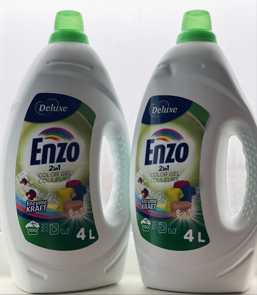 Зубна паста Dentix,Капсули Ariel,E 3в1,Ultra;Гель для прання Enzo 4л