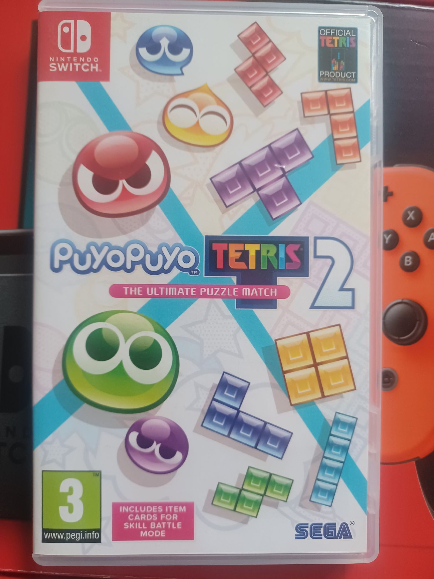 Gra na nintendo switch - TETRIS