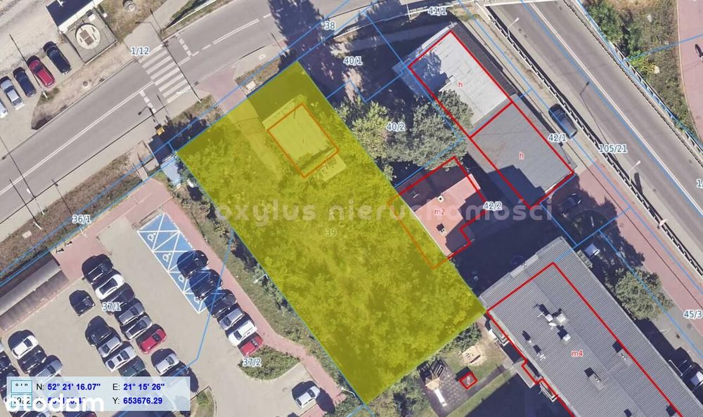 Działka Budowlana 959 m² –Galeria Wołomin