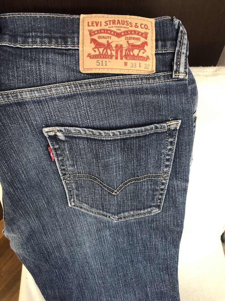 Джинси Levis 511 W32