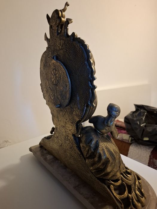 Relógio Decorativo antigo dourado