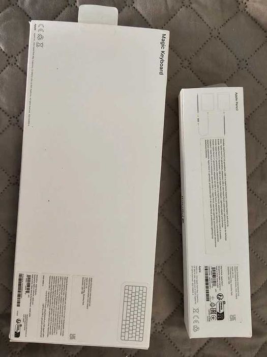 Caneta e teclado Apple