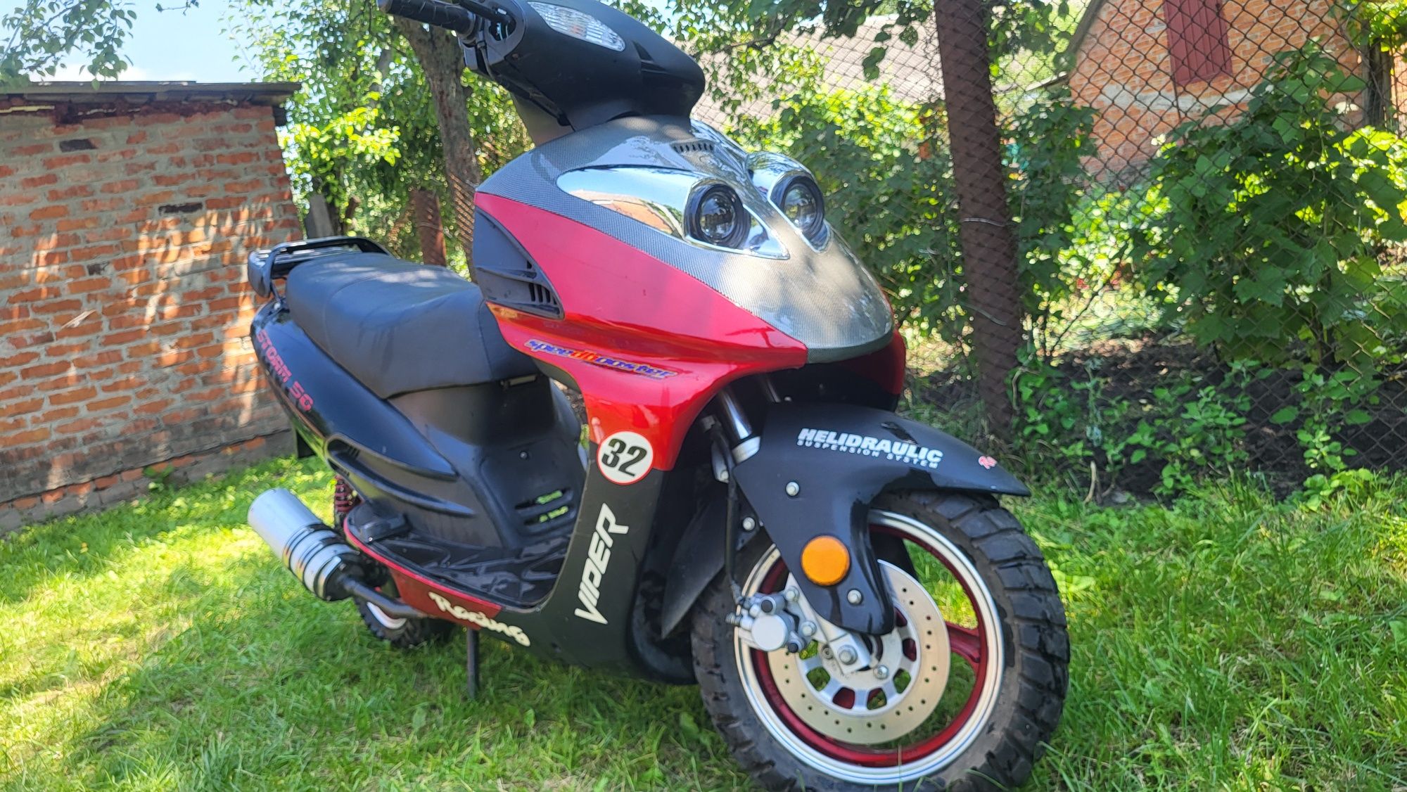 Viper storm 50 скутер мопед мотоцикл