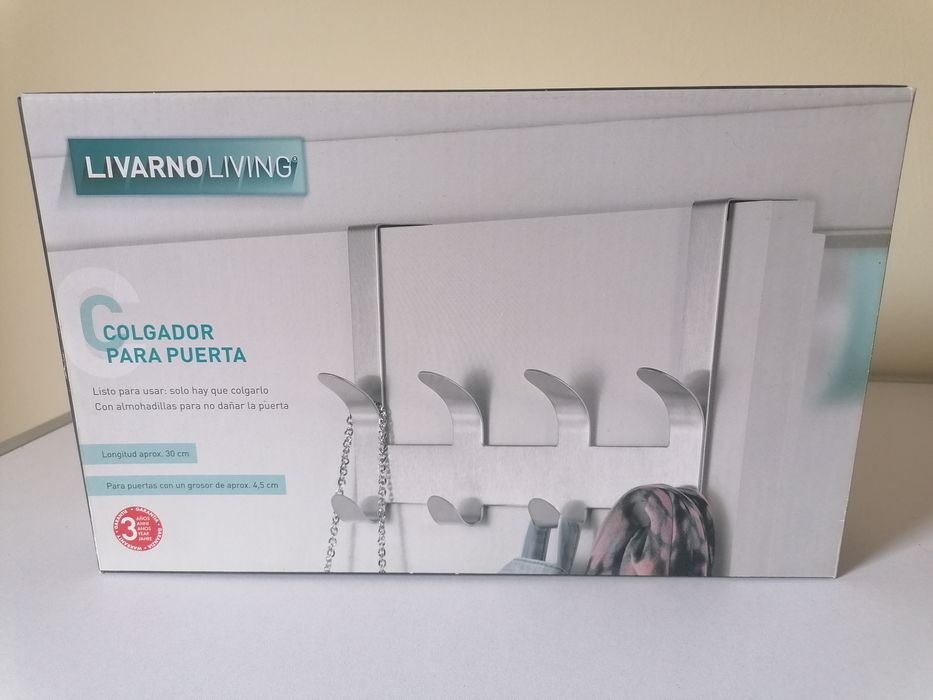 Barra de gancho para porta