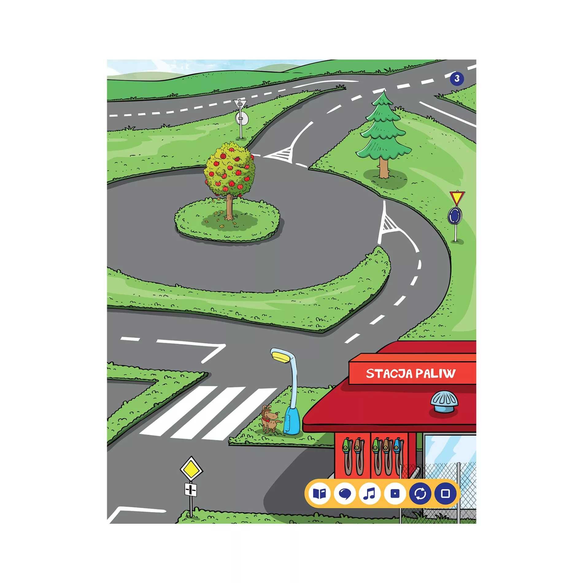 Czytaj z Albikiem ALBIK Interaktywny Zeszyt z Naklejkami TRANSPORT 3+