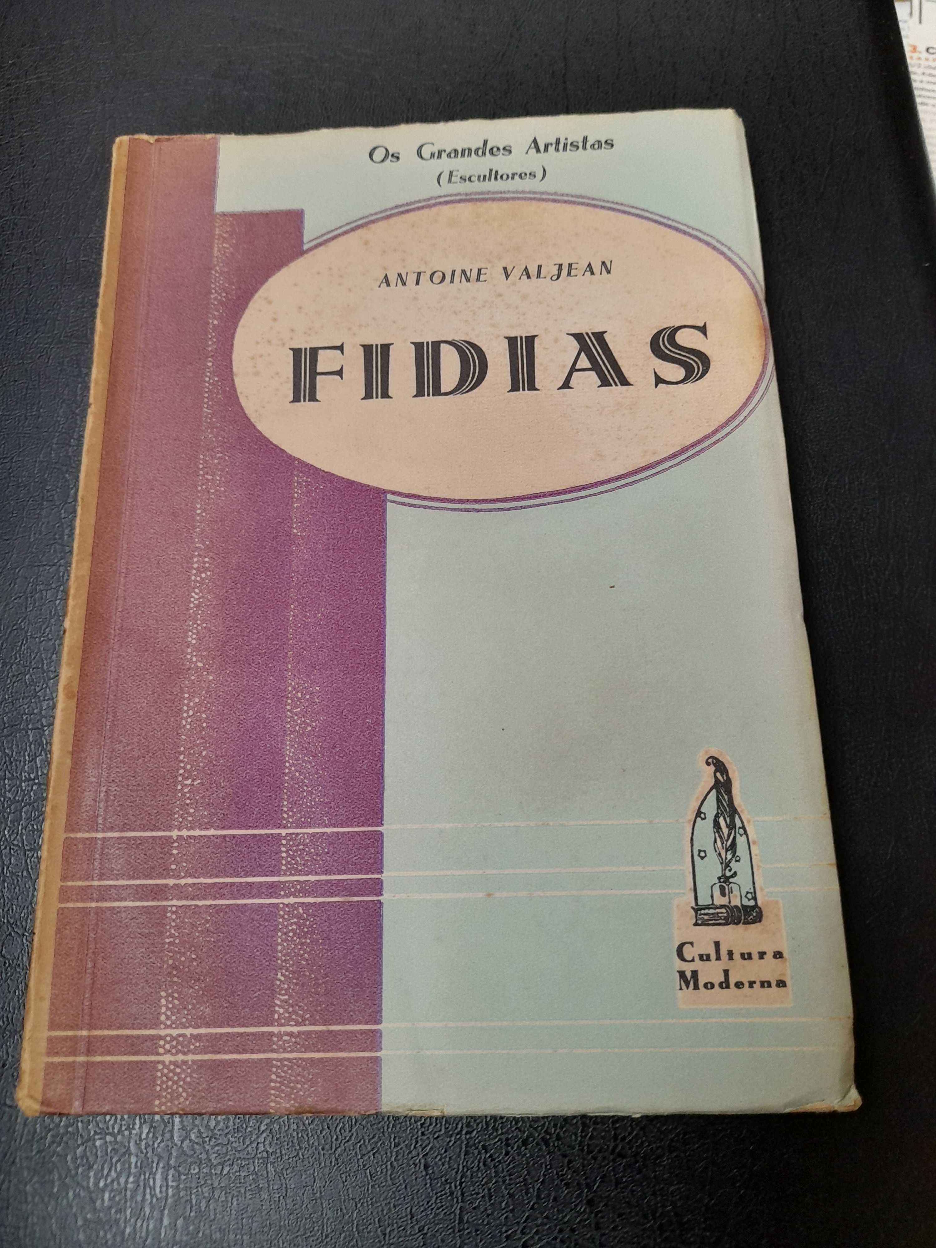 Brochura 1936 Antoine Valjean" Fidias"