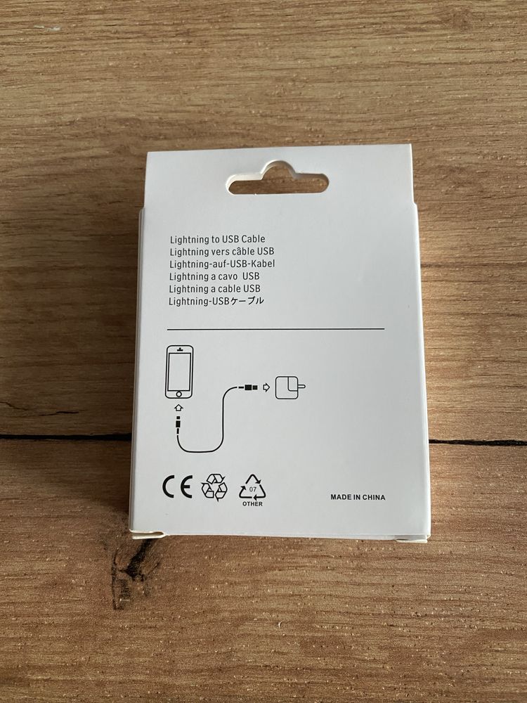 Nowy kabel do ładowania do apple iPhone usb A do lightning 8 pin 1 met
