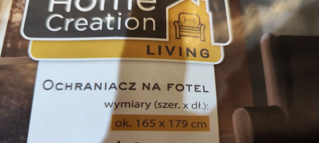 Narzuta na fotel i kanapę