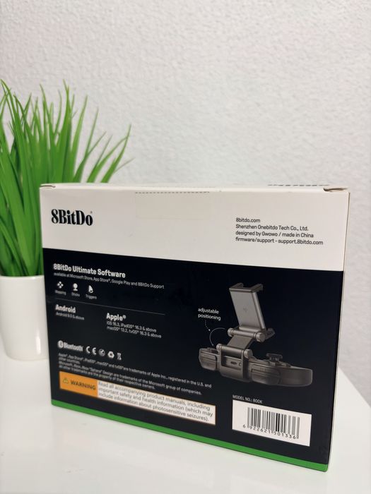 Comando Bluetooth 8bitdo Sn30 Pro Android/ Ios + Clip