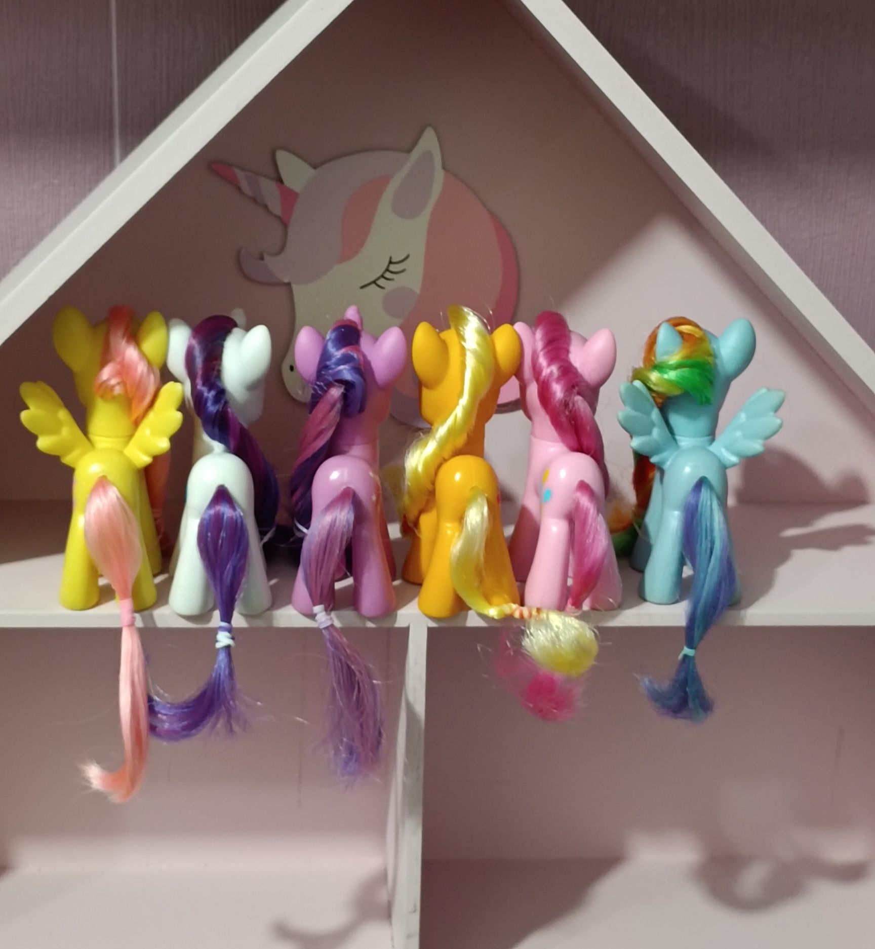 My Little Pony komplet Traveling Mane 6 G4 Hasbro MLP unikat
