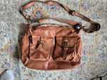 torba włoska skóra naturalna vintage duża