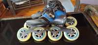 Inline racing skates