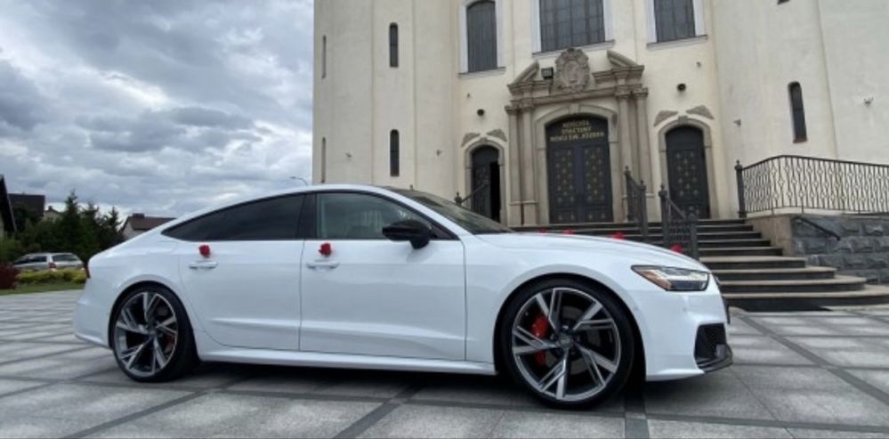 Auto do ślubu Audi A7 S-Line