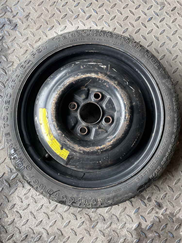 KOŁO DOJAZDOWE Audi Skoda Seat Volkswagen 4x100 57,1  R14
