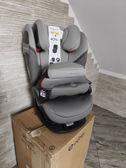 Nowy fotelik samochodowy Cybex 9-36 kg, ISOFIX, ADAC, ochrona boczna