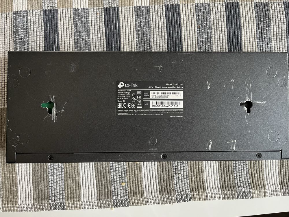 Switch TP-Link TL-SG116E v1.0