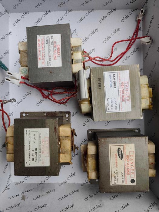 Трансформатори від мікрохвильових пічок