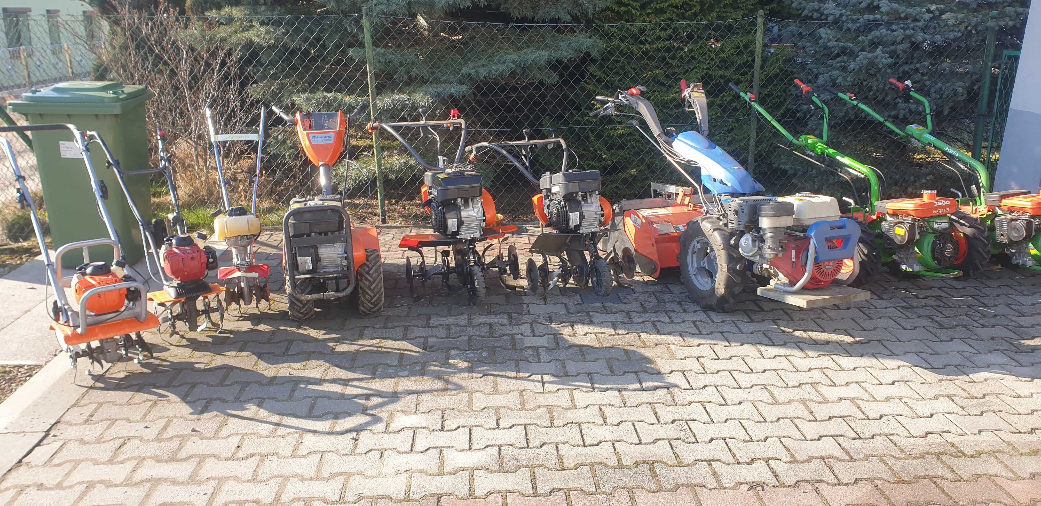 glebogryzarka separacyjna aerator siewnik wynajem wertykulator BCS