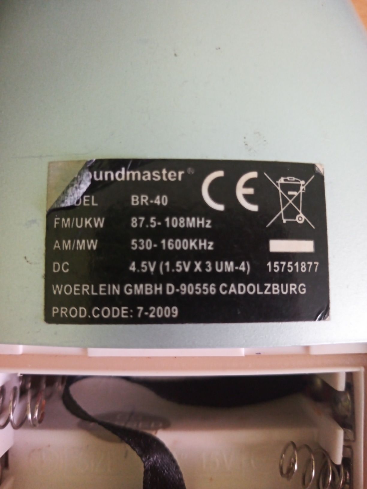 Radio Soundmaster BR-40