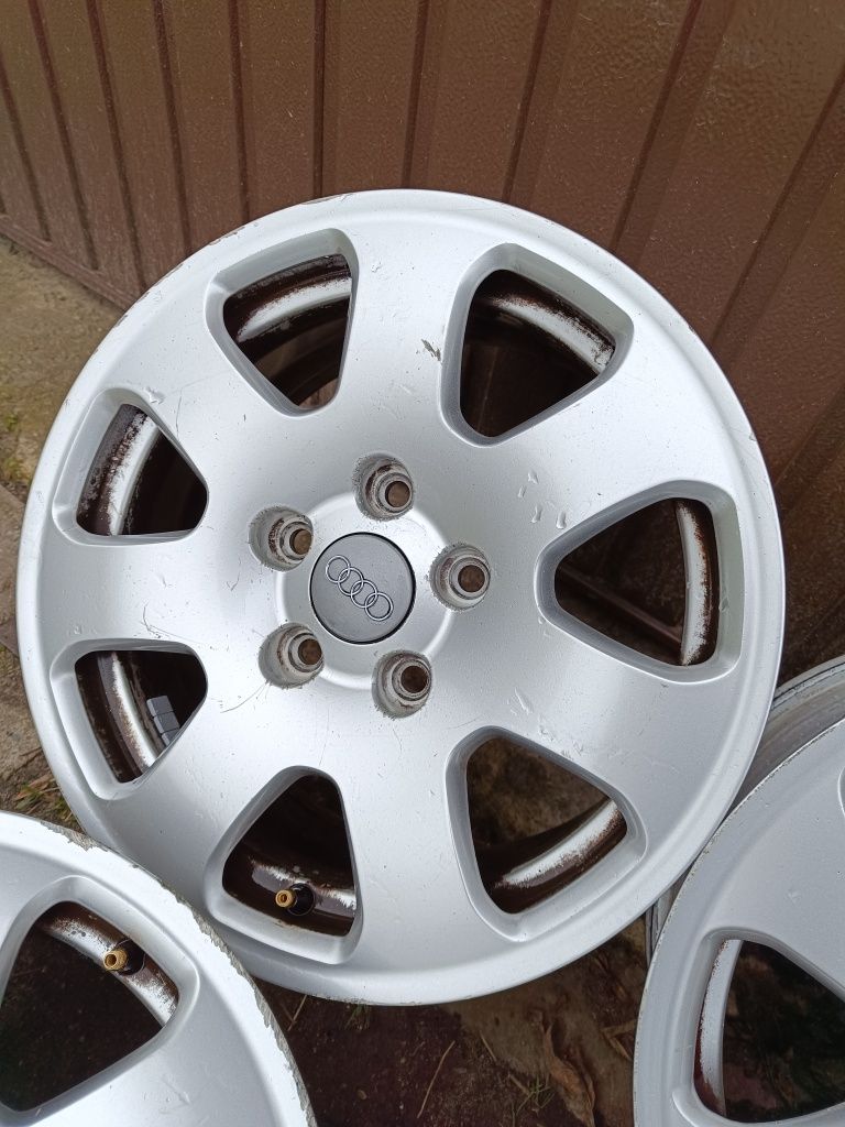 Alufelgi 15" 5x112 Audi A4 B5 B6 B7 VW Golf Touran Caddy Skoda Seat