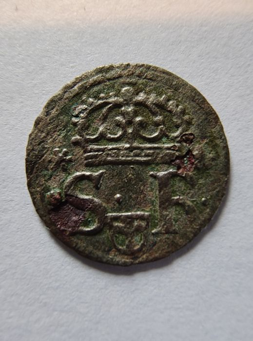 ZIII Waza, szeląg koronny, 1622.