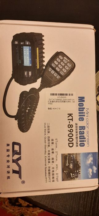 Qyt KT-8900d vhf/uhf 2m/70cm