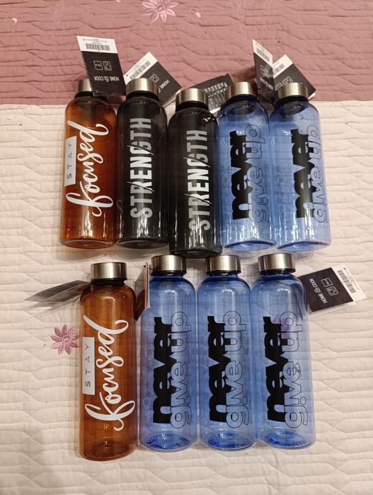 Zestaw butelek plastikowych 500ml