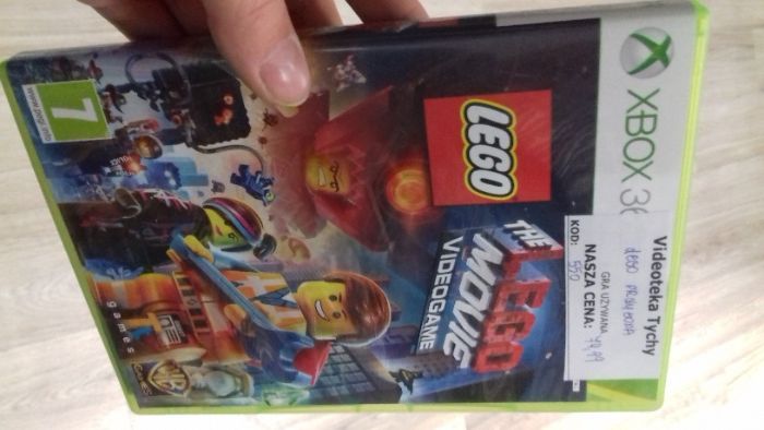 Lego przygoda, lego movie game ps3, xbox 360 Sklep Tychy