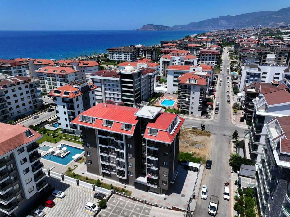 Алания 1+1 продажа квартиры район Кестель 100м море есть еще варианты