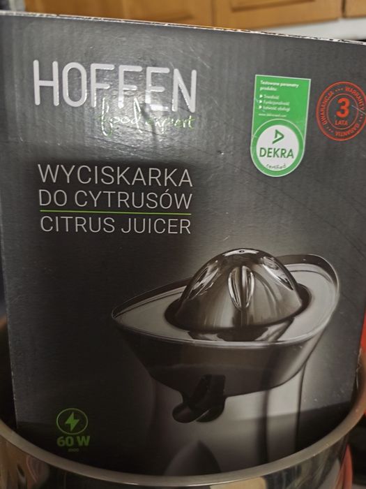 Wyciskarka do cytrusów i sokownik gratis