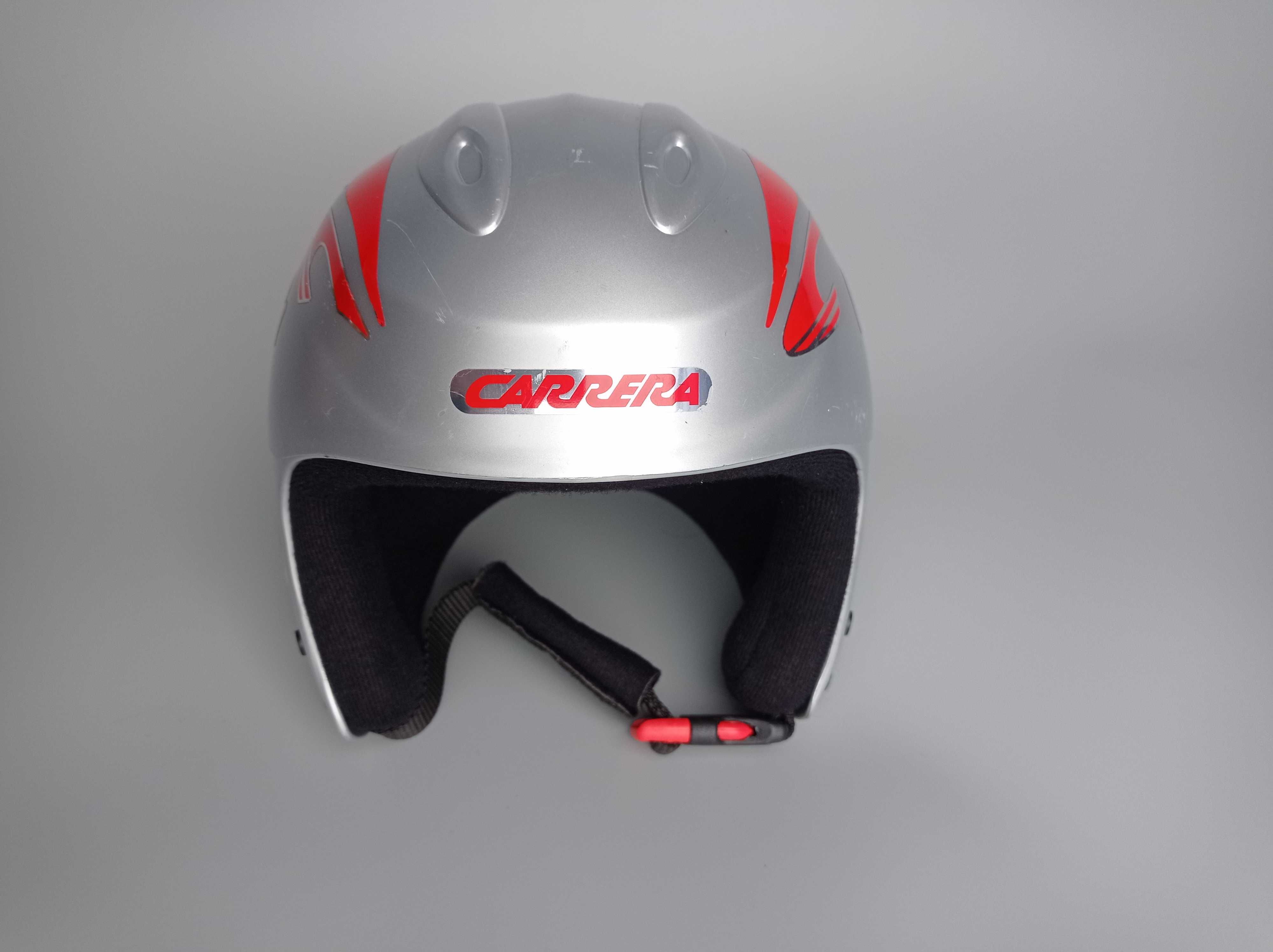 Горнолыжный детский шлем Carrera, размер XS 53/54см, Италия.
