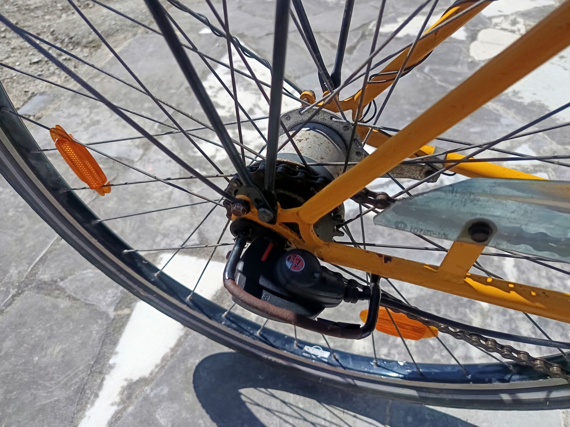 Bicicleta tipo pasteira