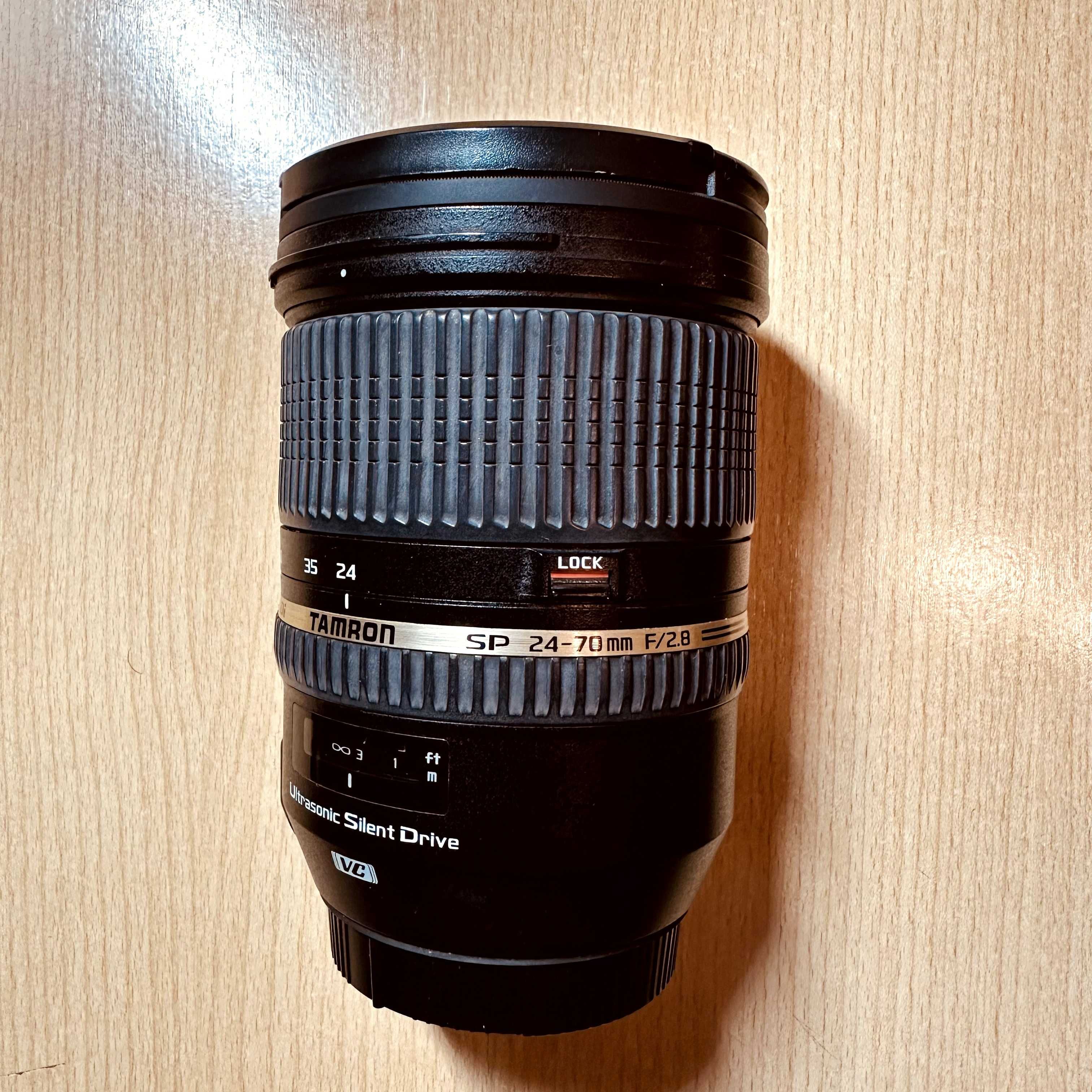 Lente Tamron 24-70mm F/2.8 para Canon Full Frame
