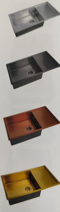 Мойка врезная со смесителем нержавейка,в ассортименте!