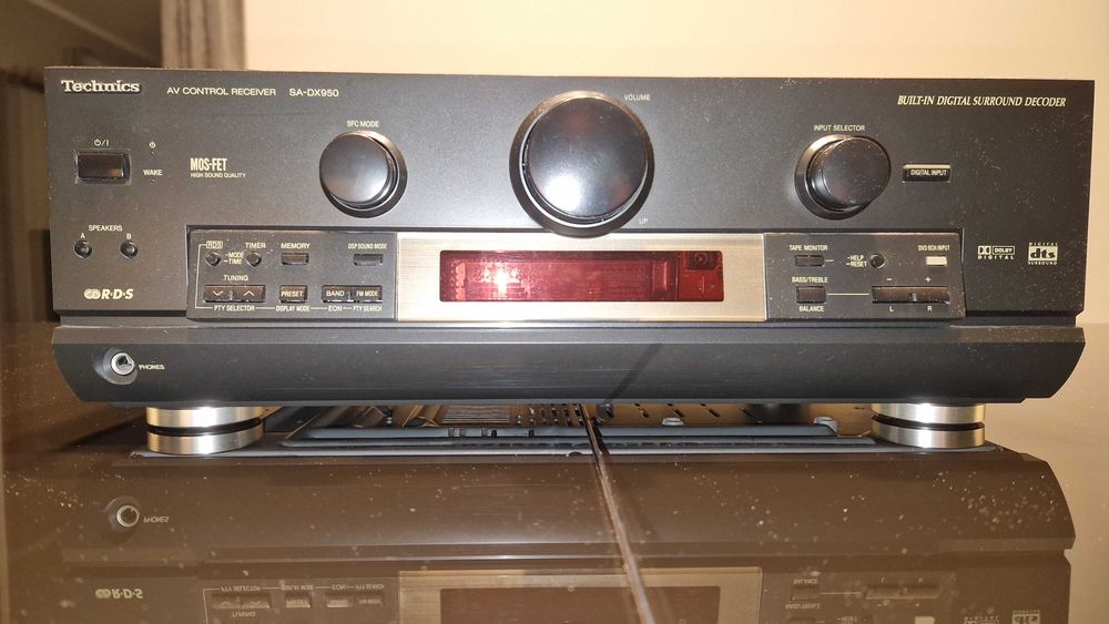 Amplituner Technics SA-DX950 z Dolby Digital i DTS 5.1