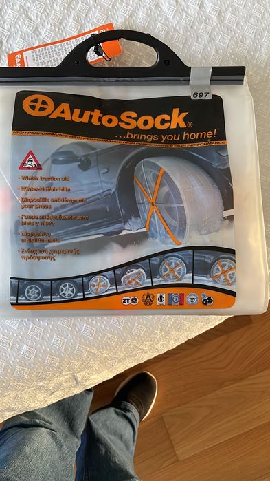 Pneus - capas anti derrapantes para neve