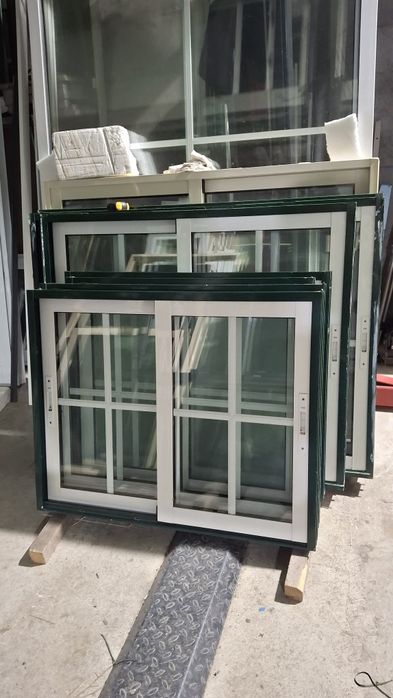 Sacadas aluminio 1,40 x 2,02 altura