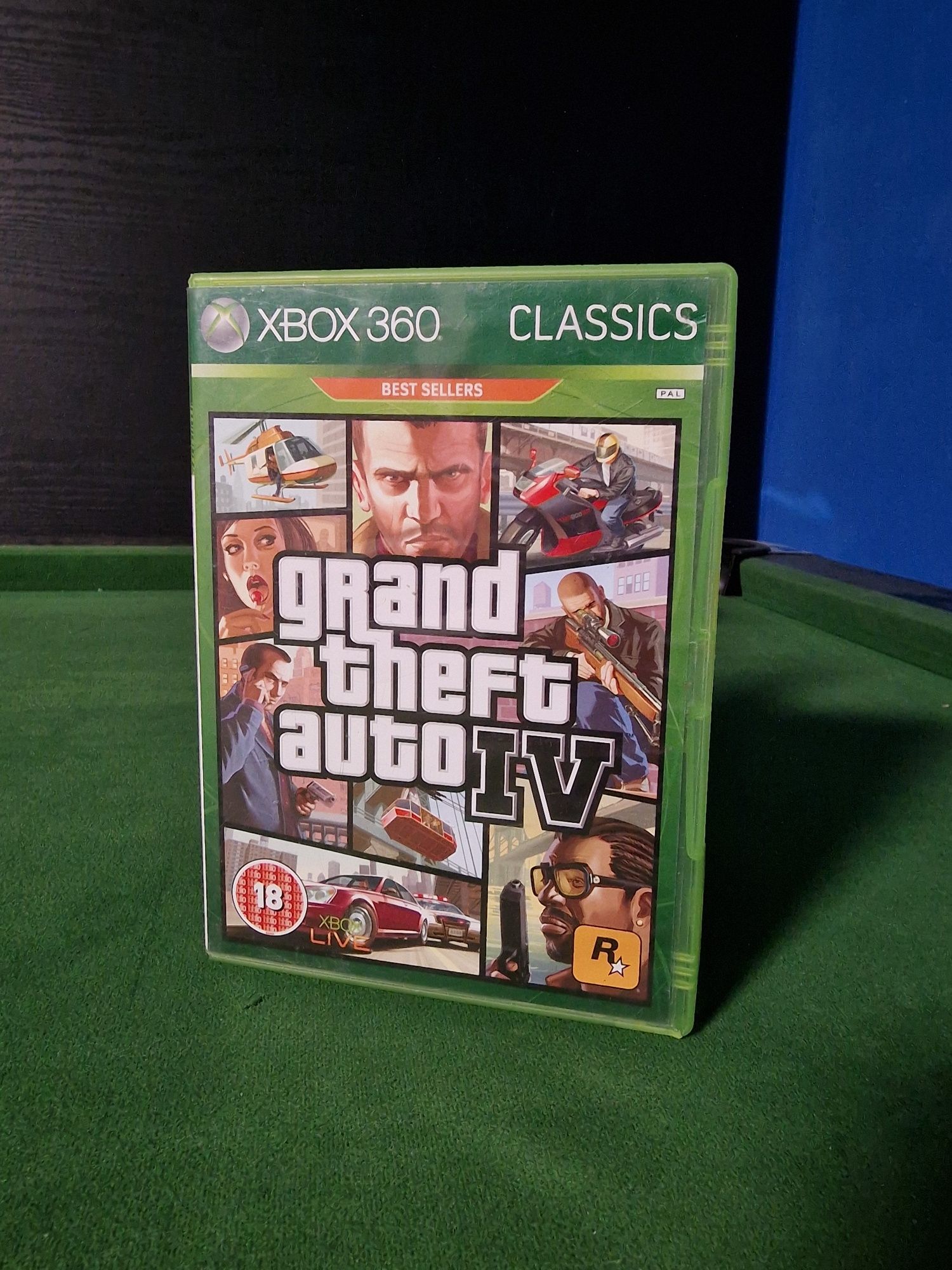 Grand Theft Auto 4 Xbox 360 GTA IV + mapa liberty City x360