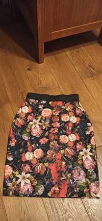 Spódnica mini róże