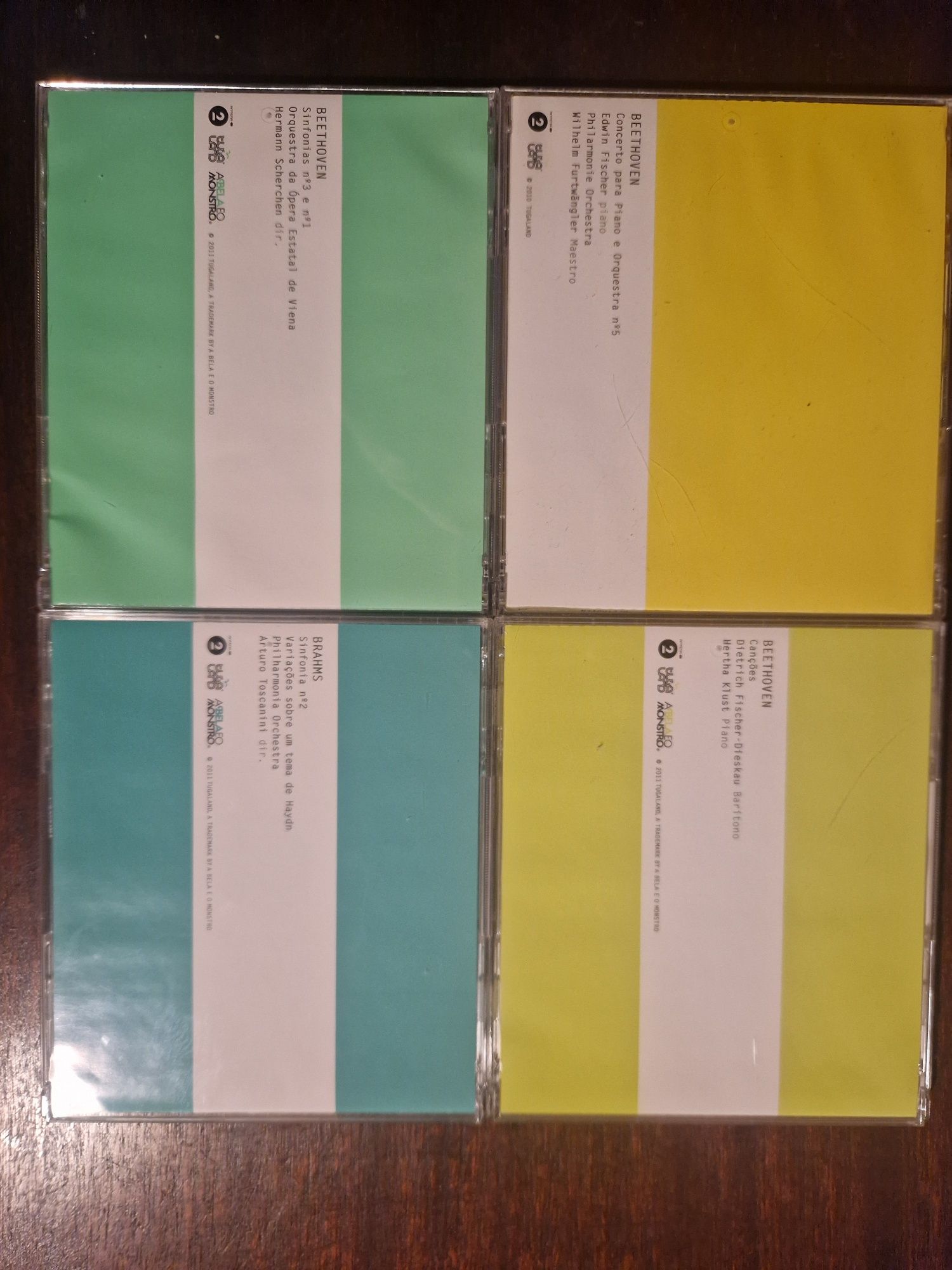 22 CD Musica Classica. Colecção Pantone