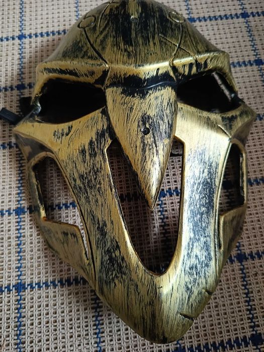 Zestaw na Helloween ! Czaszka skarbonka ,maska, żmija