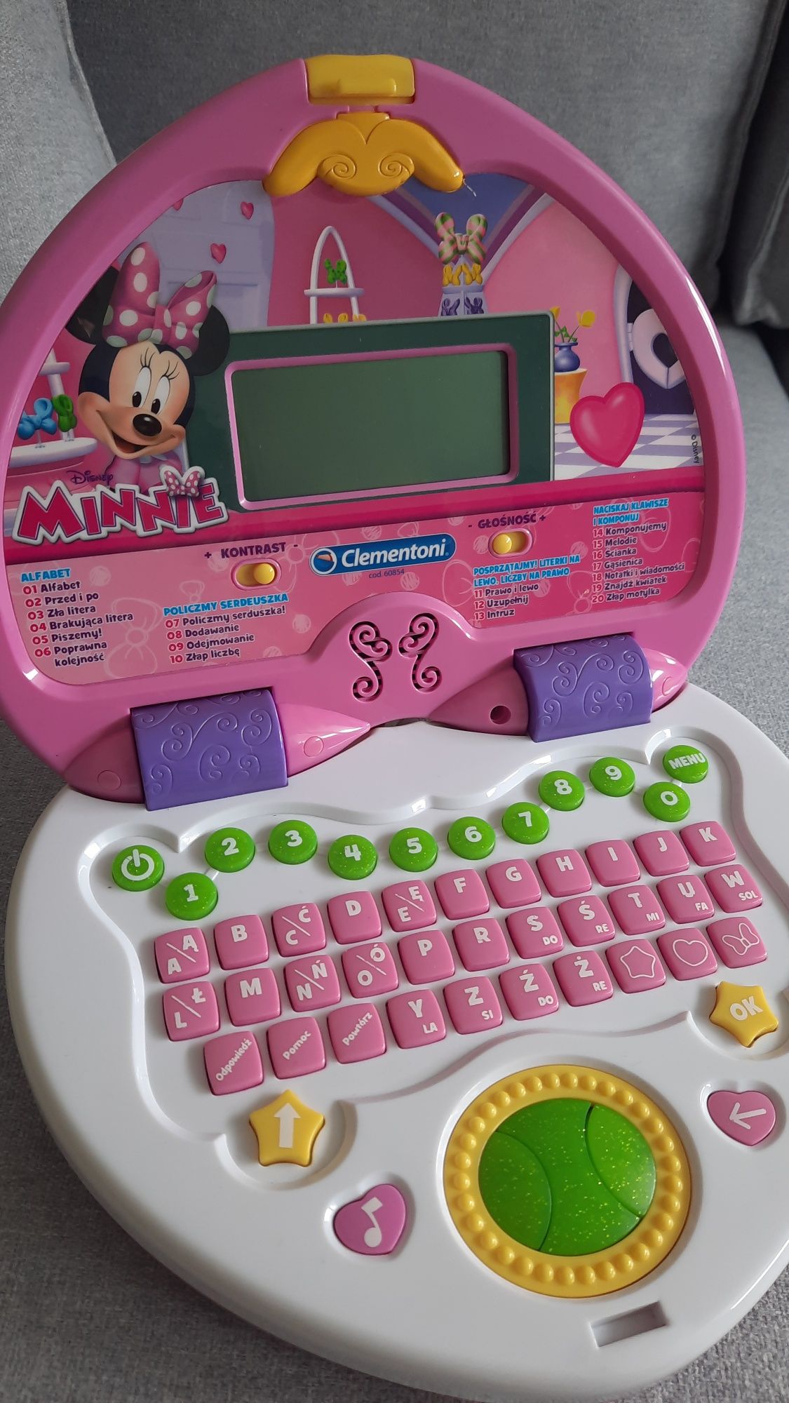 Clementoni komputer laptop Minnie